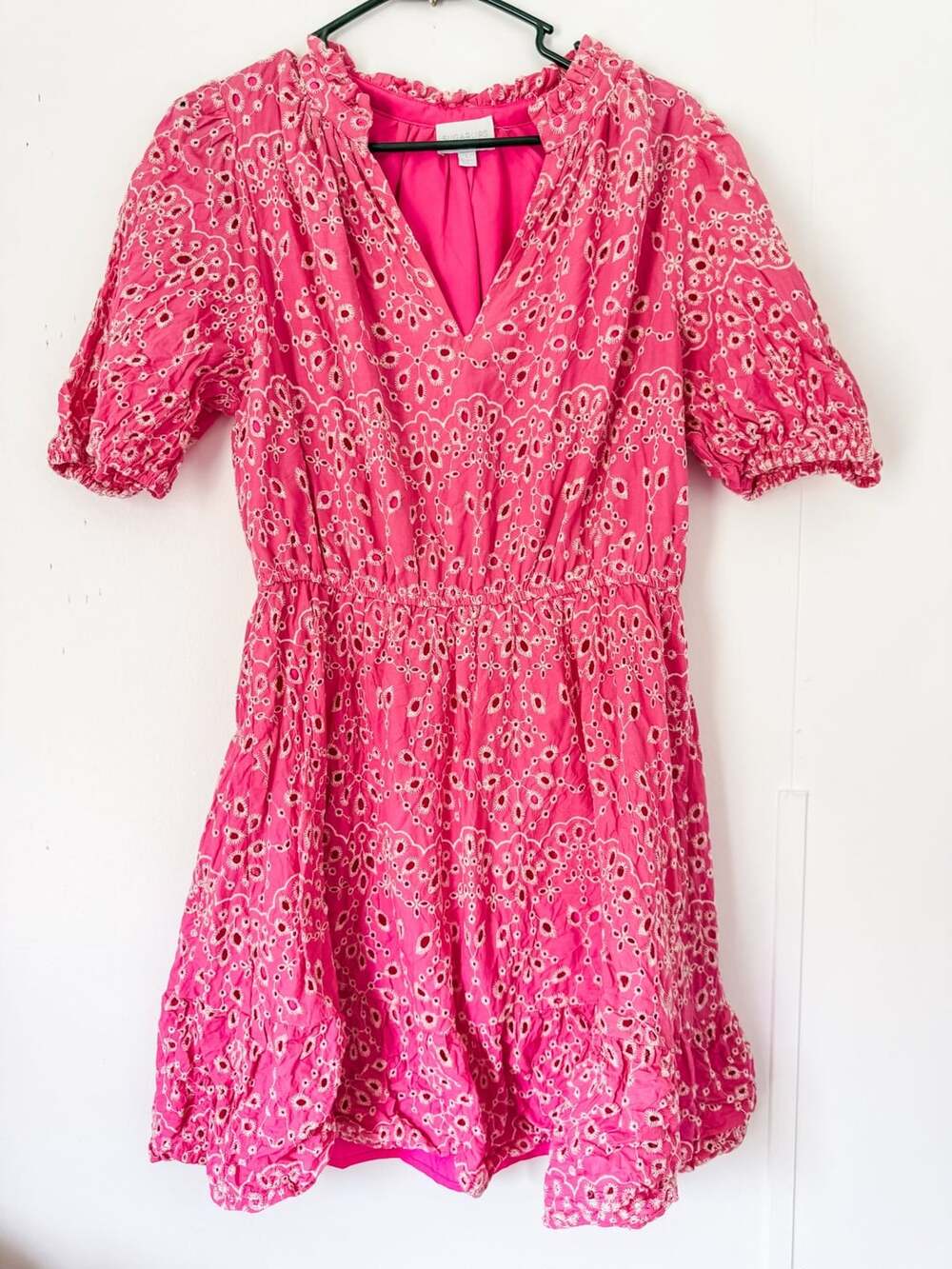 Rosie Eyelet Mini Dress – ,